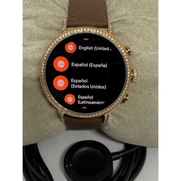 Fossil Gen 4 Authentic Digital Dial Smart Watch Custom Band FTW6011 ZA791 - Picture 2 of 12